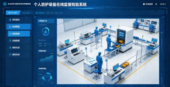 个人防护装备在线监督检验系统解决方案