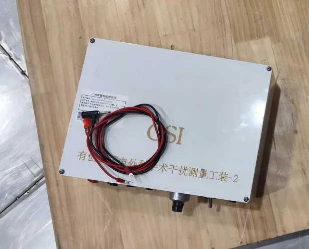 有创血压电外科手术干扰测量工装:上海程斯为广州XX单位提供技术服务