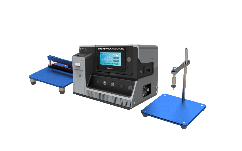 医疗器械包装无约束抗内压破坏试验仪，医疗器械包装无约束泄漏与密封强度测试仪，医疗器械包装无约束正压密封测试仪