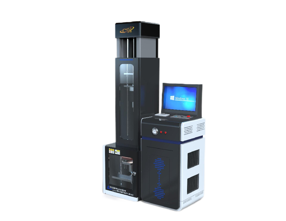 使用载荷和位移传感器的塑料高速穿刺特性测试仪